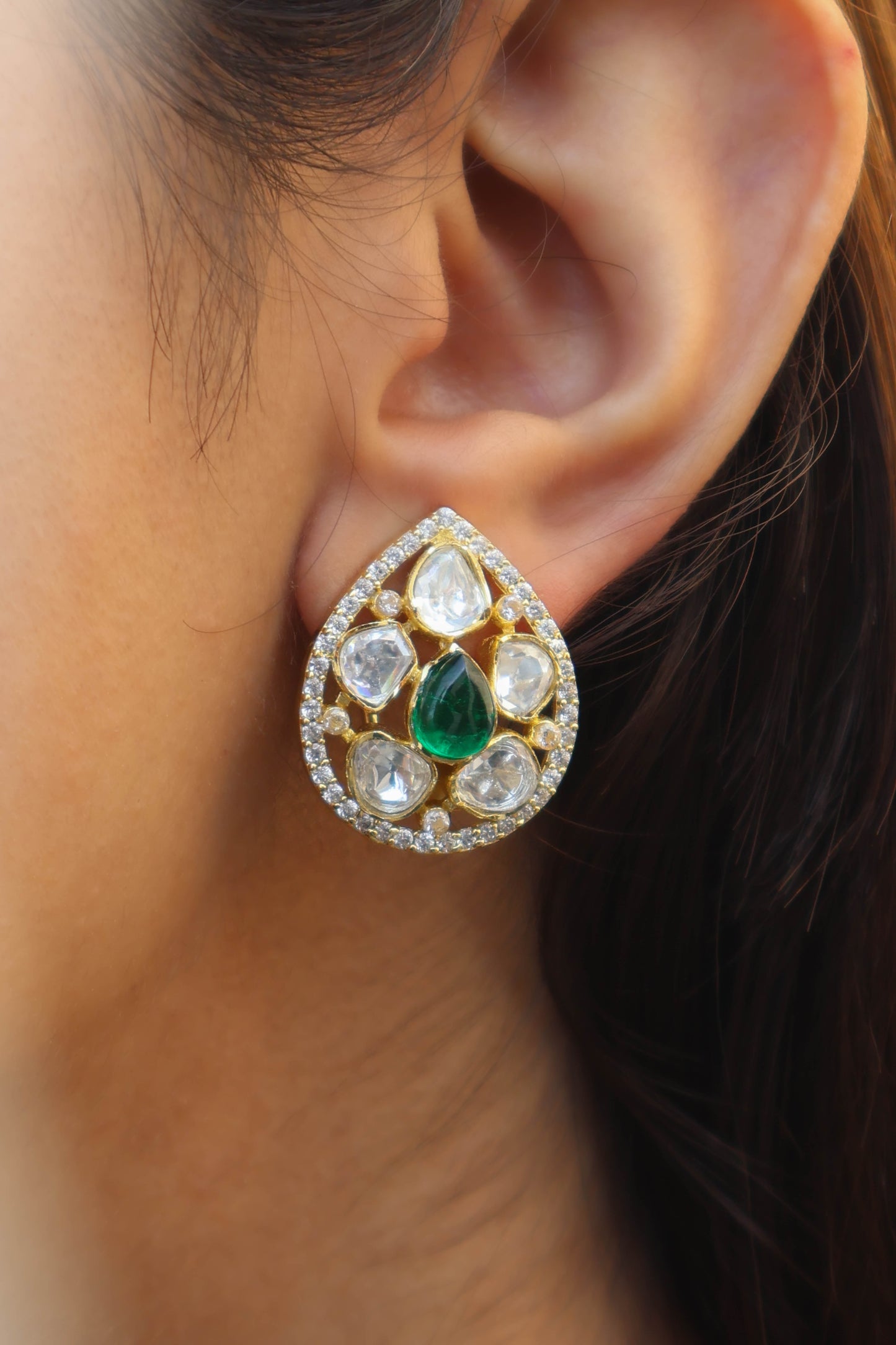 Udita Kundan Earrings