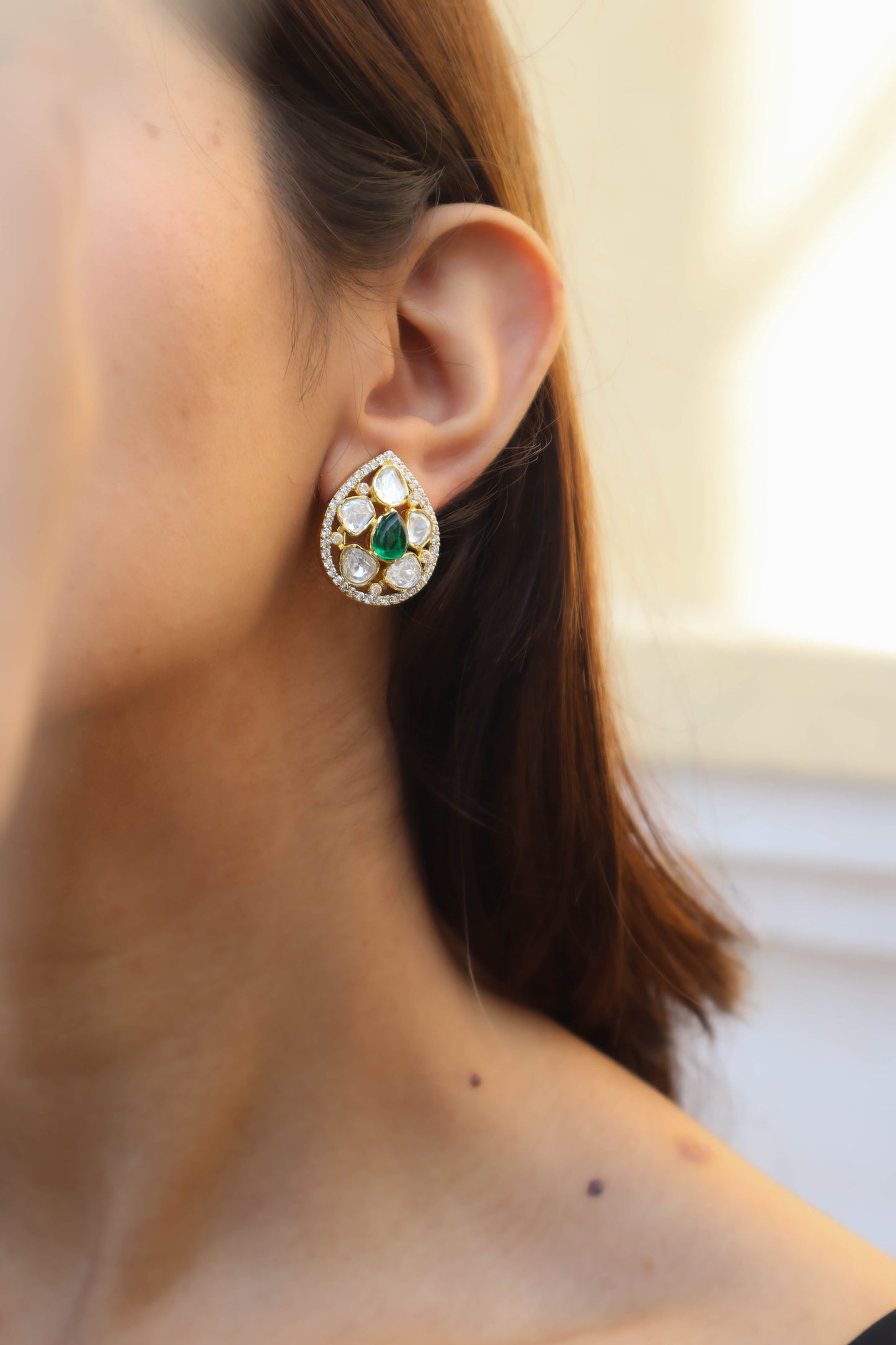 Udita Kundan Earrings