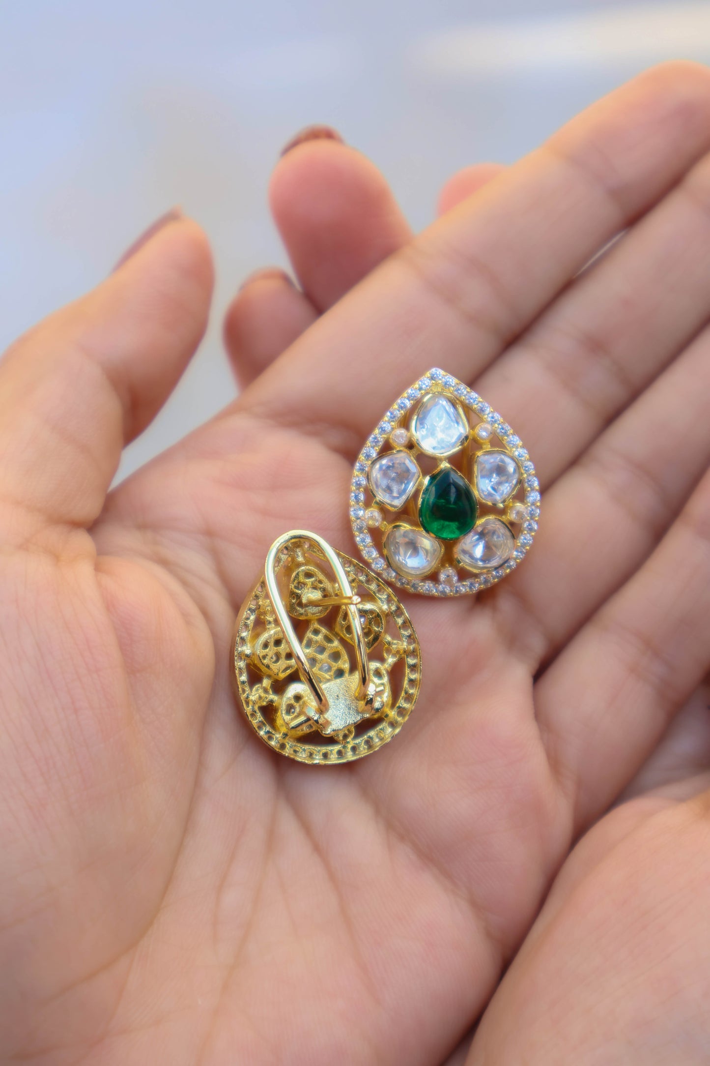Udita Kundan Earrings
