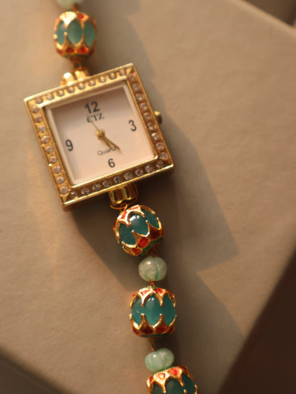 Hazeera Turquoise Wrist Watch