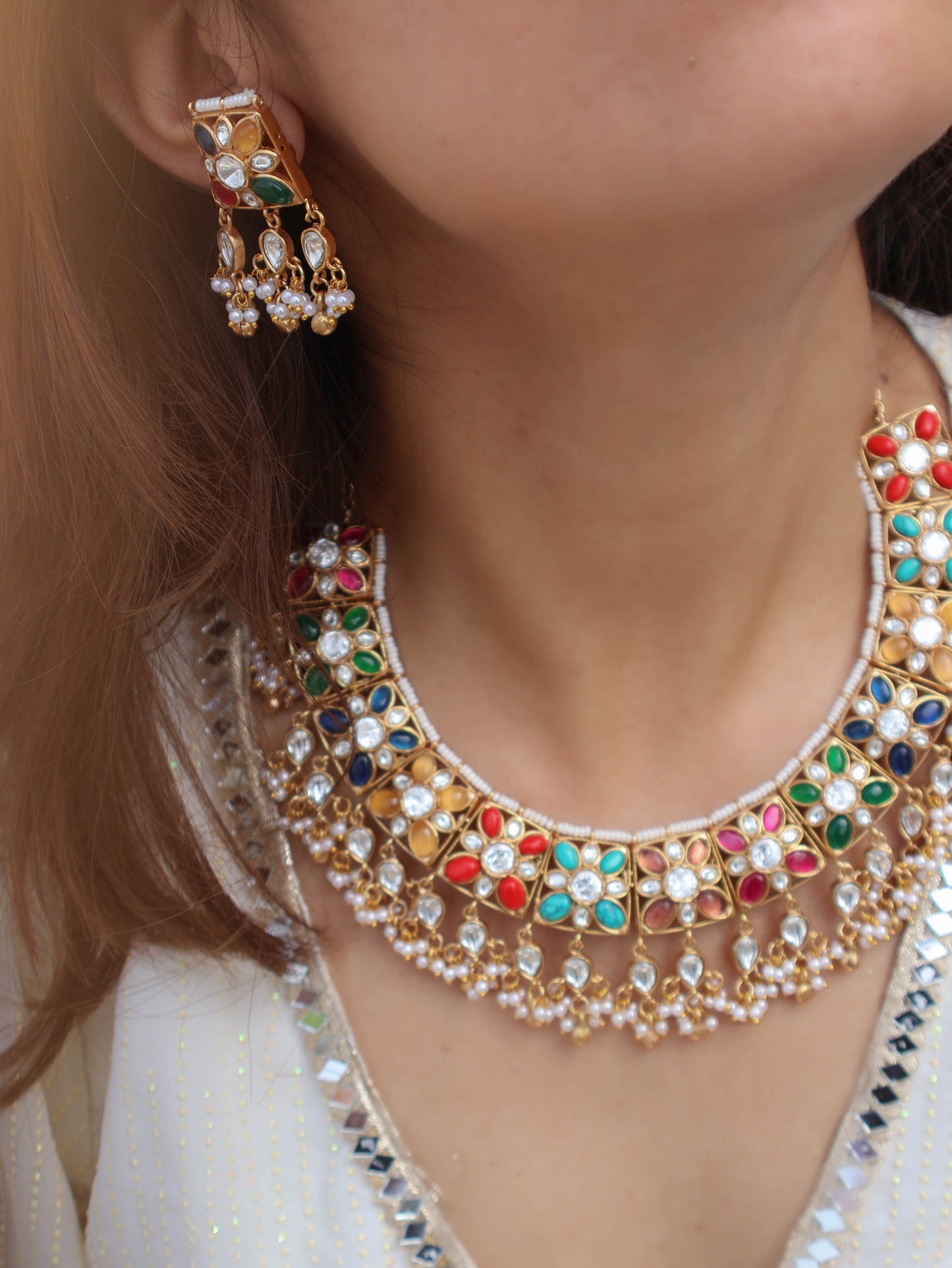 Cassidey Navrattan Necklace Set