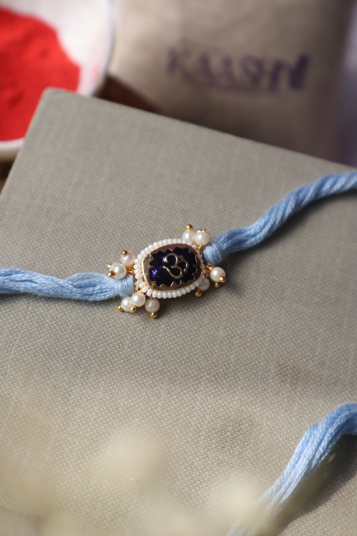 Rishiv Blue Rakhi