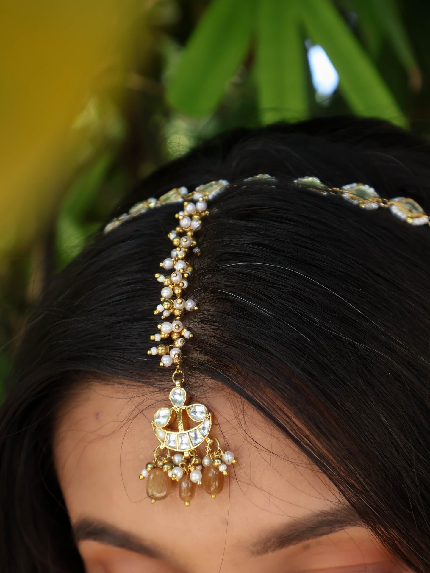 Leena Kundan Sheeshphool
