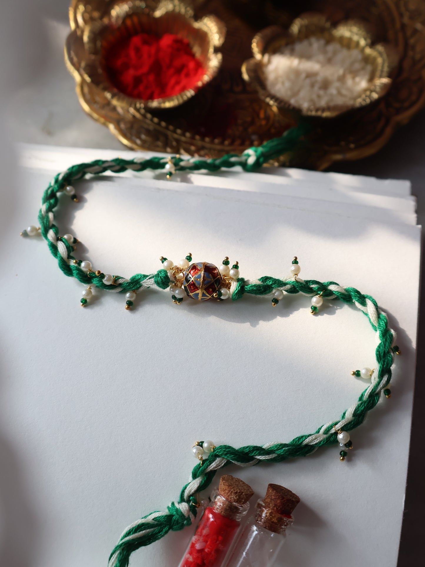 Ansh Green Rakhi