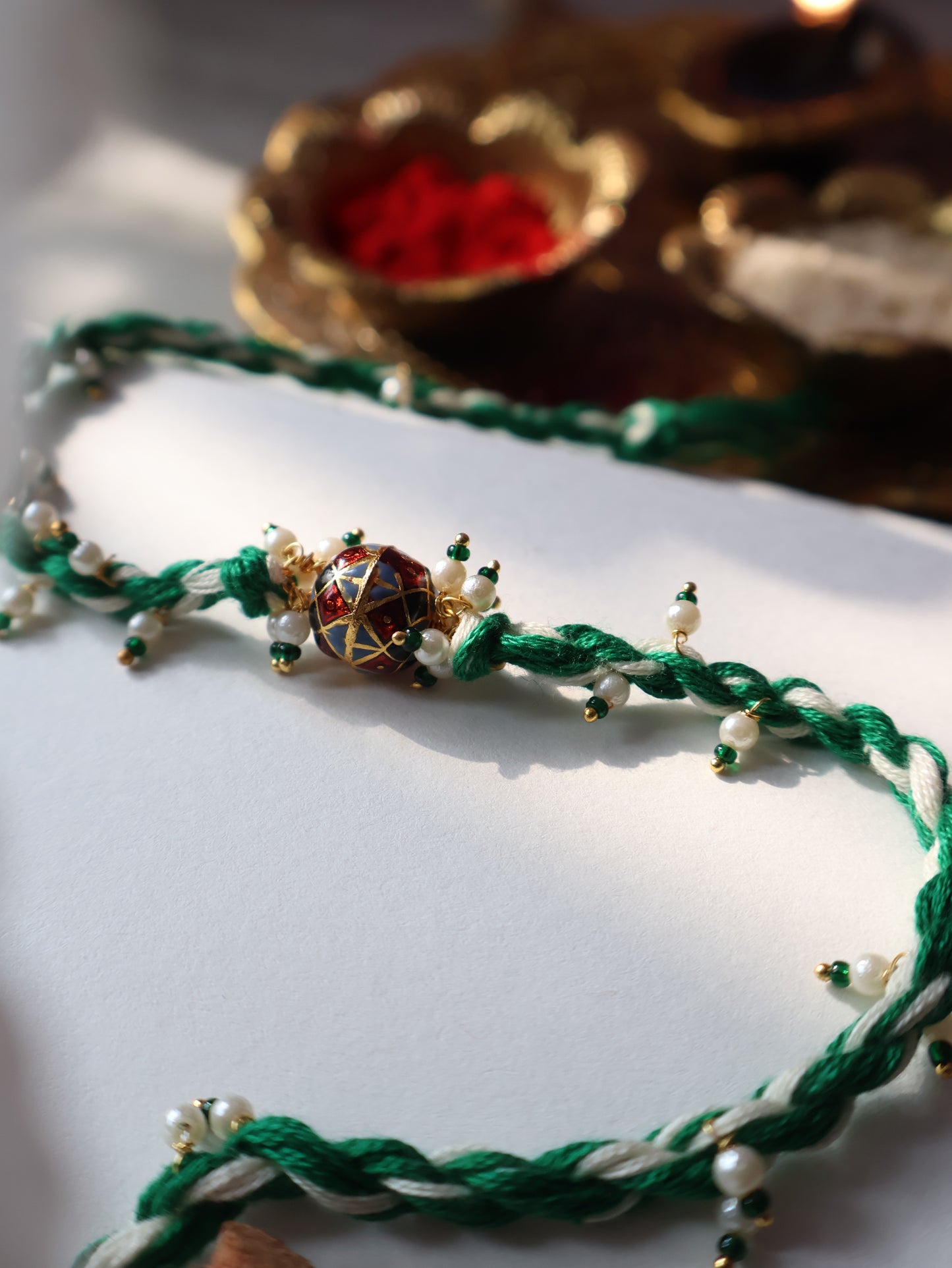 Ansh Green Rakhi