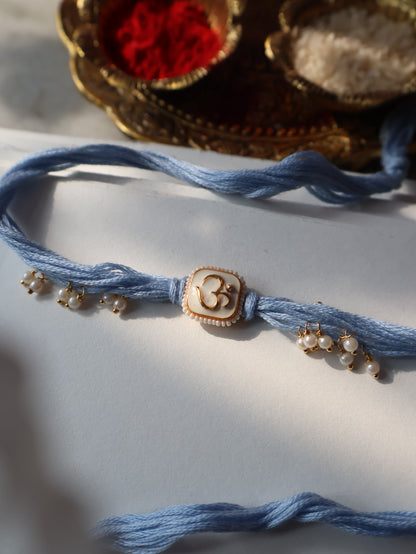 Aryansh Om Pearl Rakhi