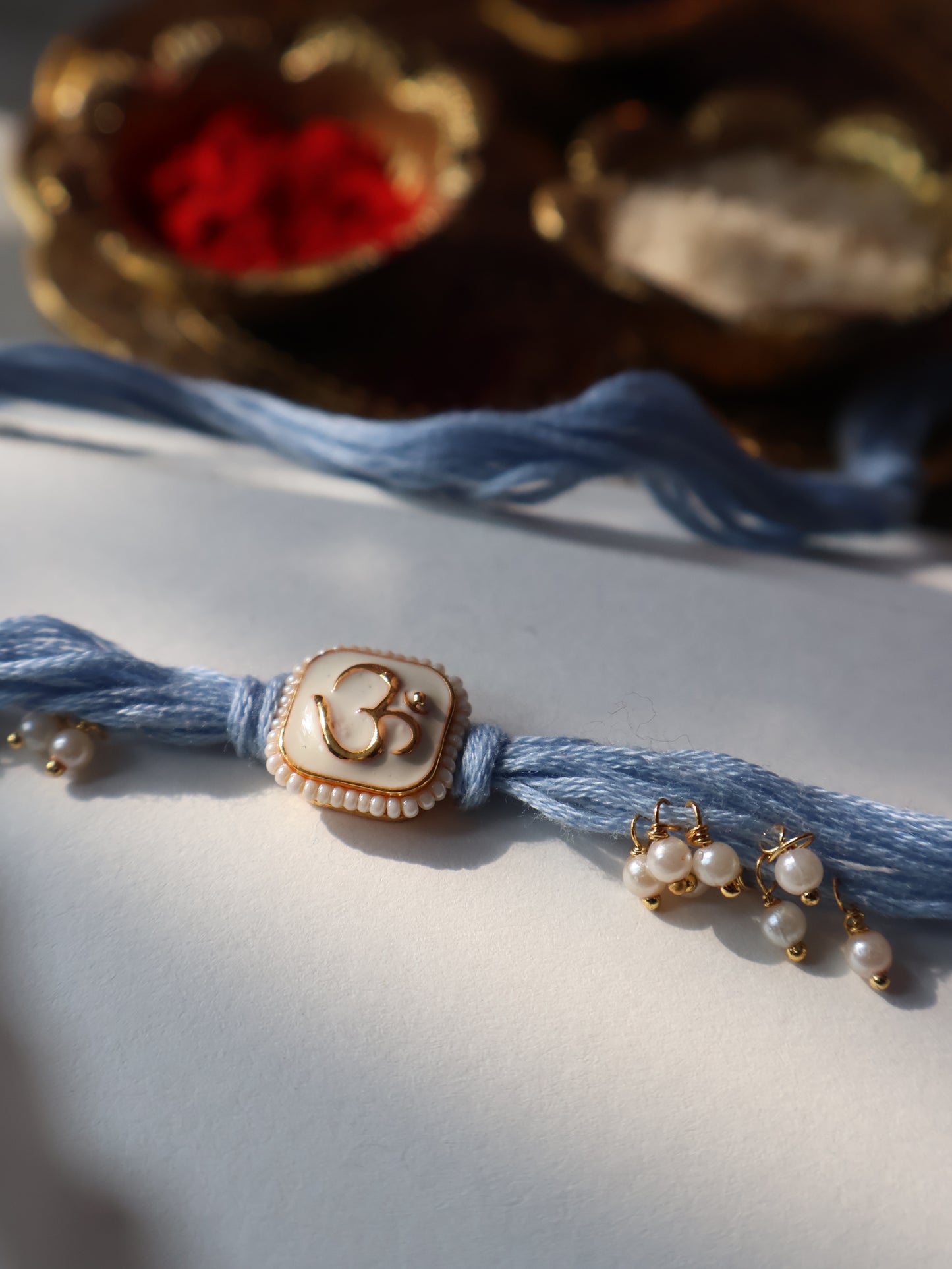 Aryansh Om Pearl Rakhi