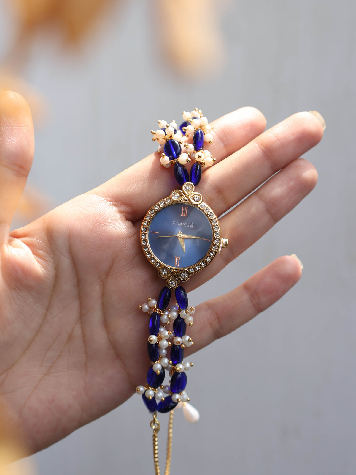 Orchid Blue Wrist Watch