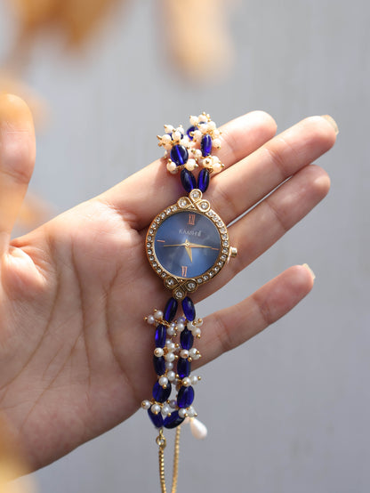 Orchid Blue Wrist Watch
