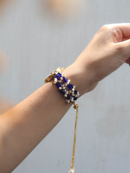 Orchid Blue Wrist Watch