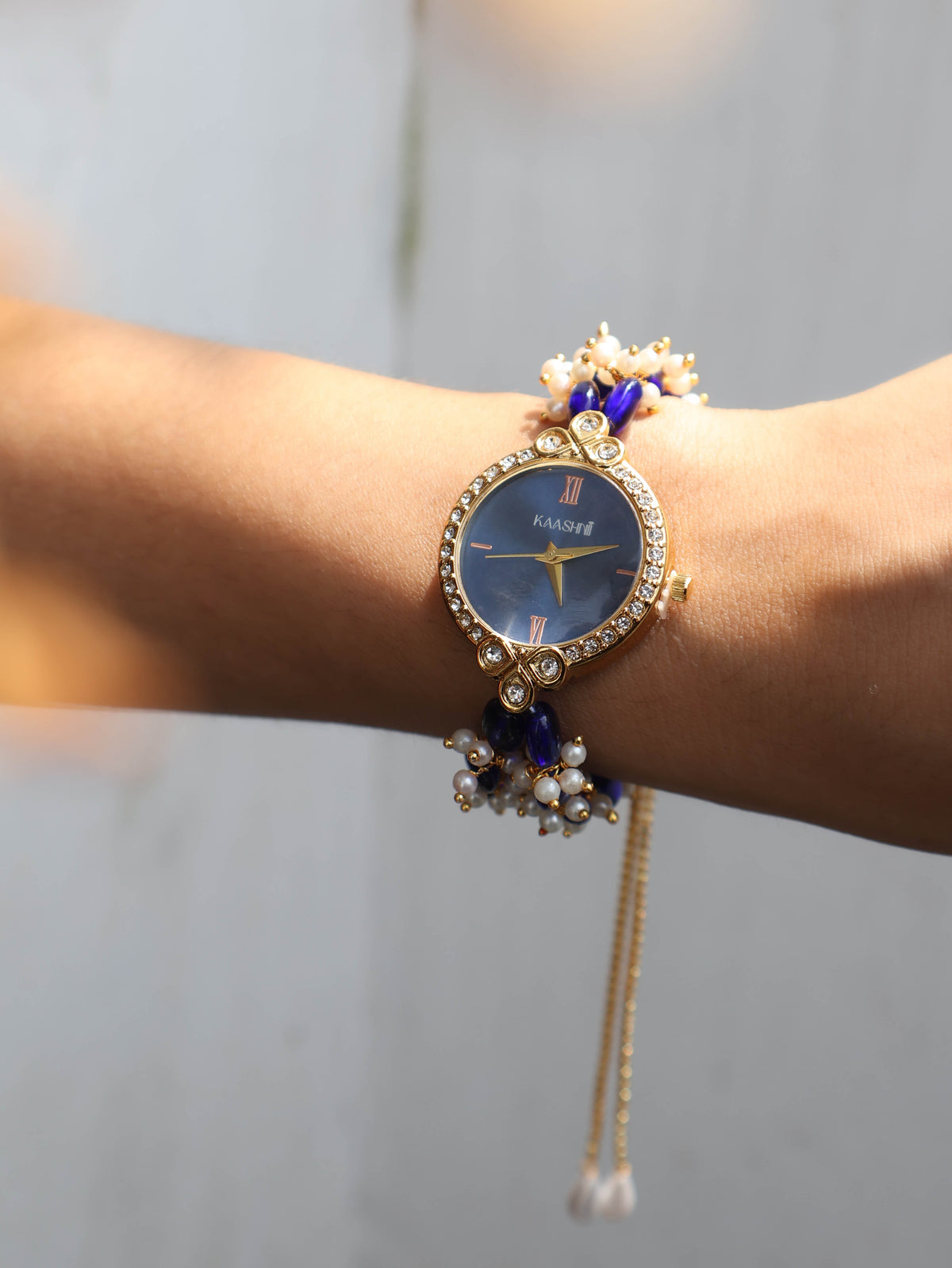 Orchid Blue Wrist Watch