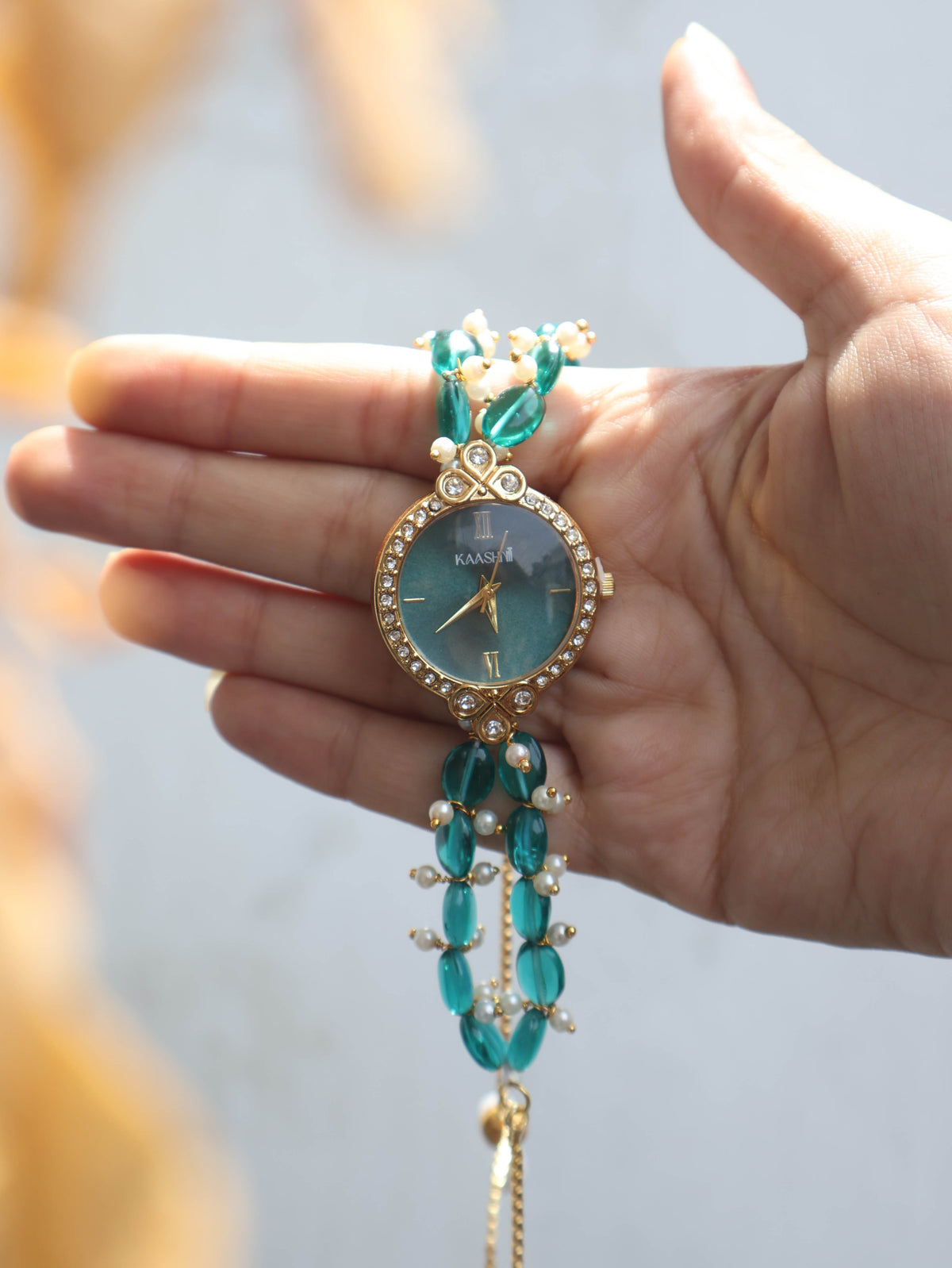 Orchid Turquoise Wrist Watch