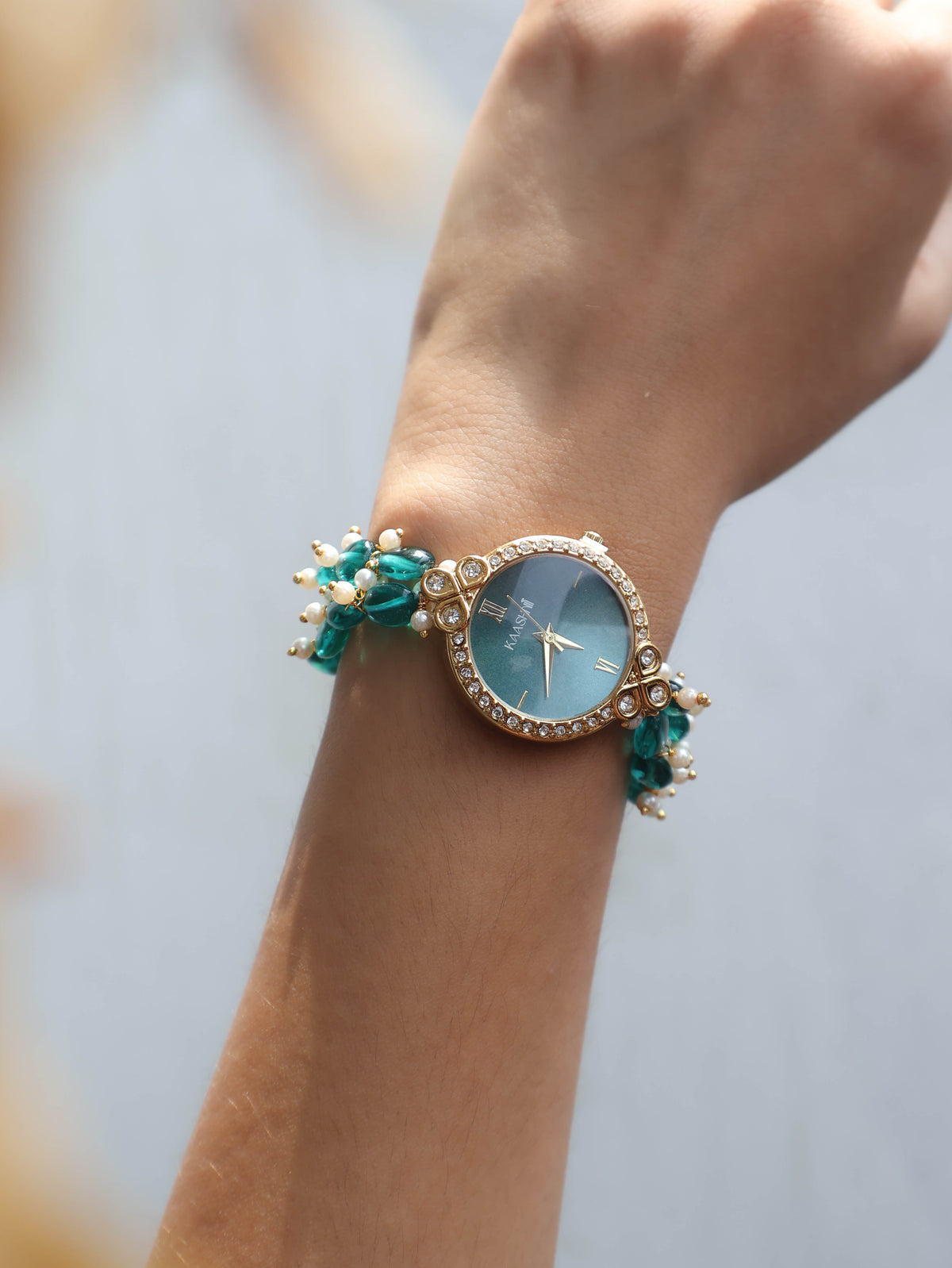 Orchid Turquoise Wrist Watch