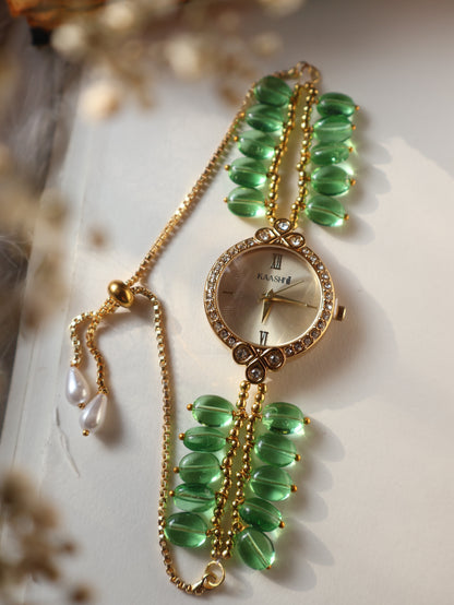 Marlowe Green Wrist Watch