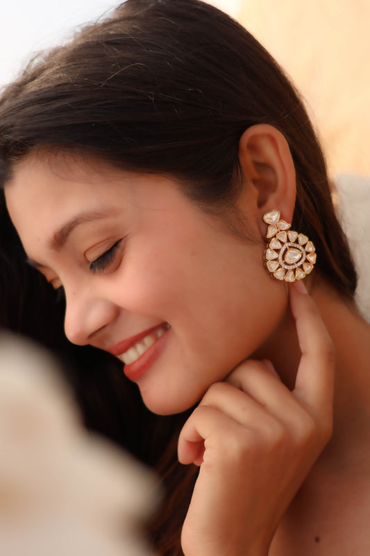 Ava Polki Earrings