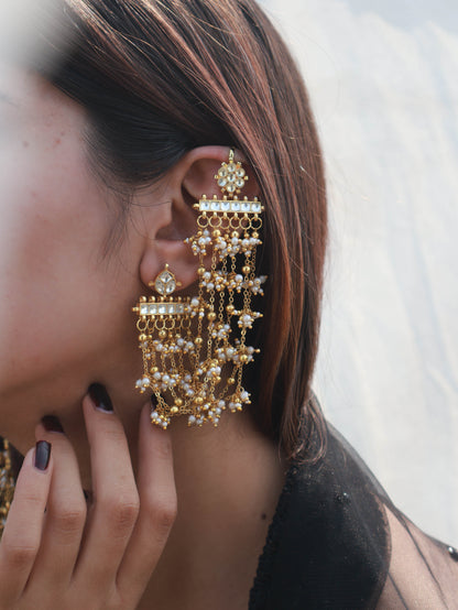 Mishka Kundan Earcuff Earrings