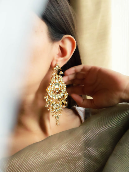 Reeha Kundan Earrings