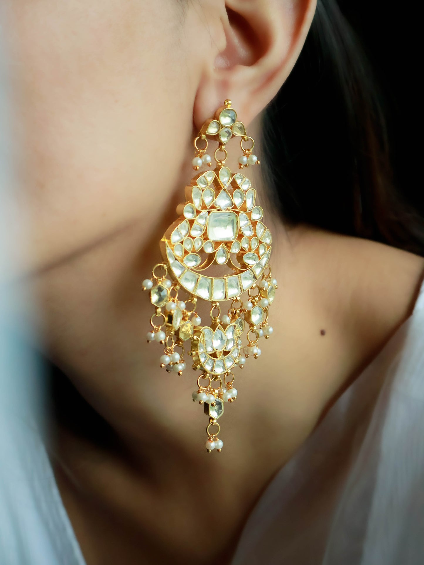 Reeha Kundan Earrings