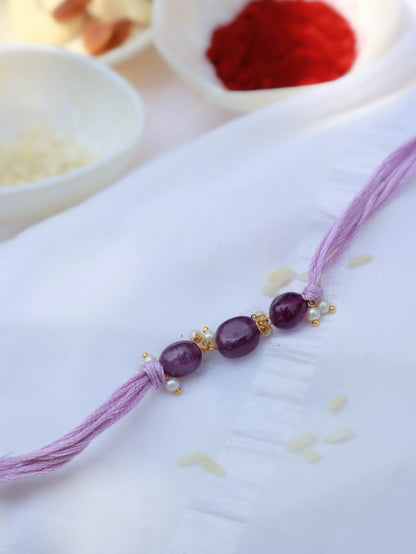 Kailash Purple Rakhi