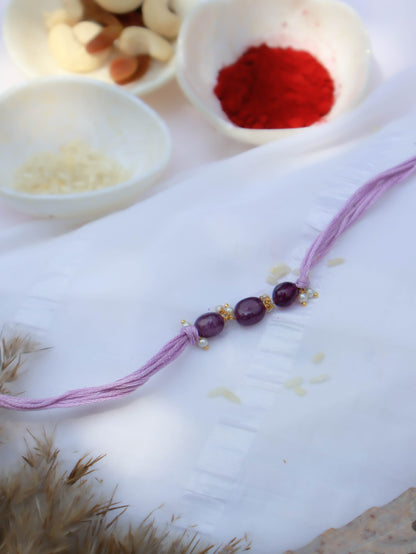 Kailash Purple Rakhi