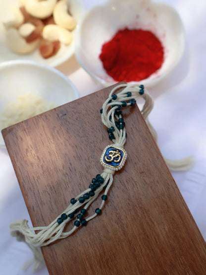Neel Om Blue Rakhi