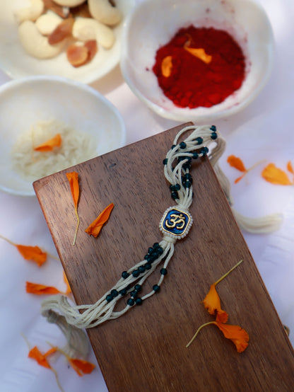 Neel Om Blue Rakhi
