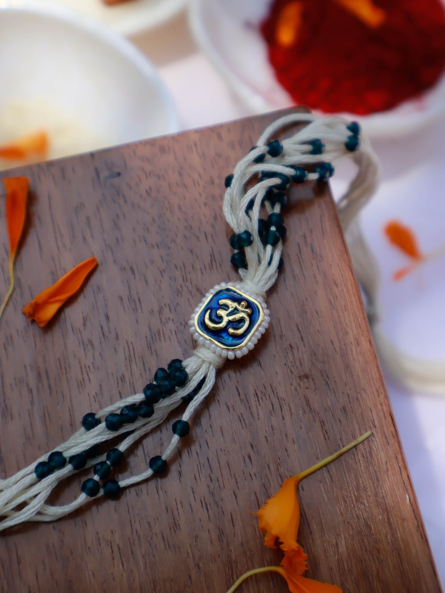 Neel Om Blue Rakhi