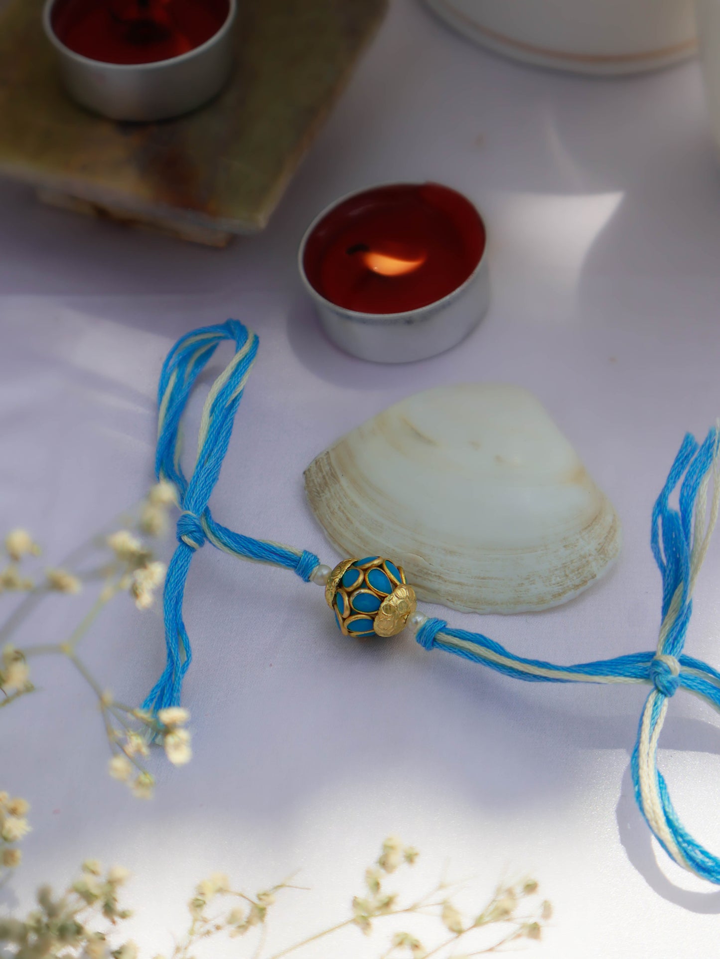 Aakash Turquoise Rakhi