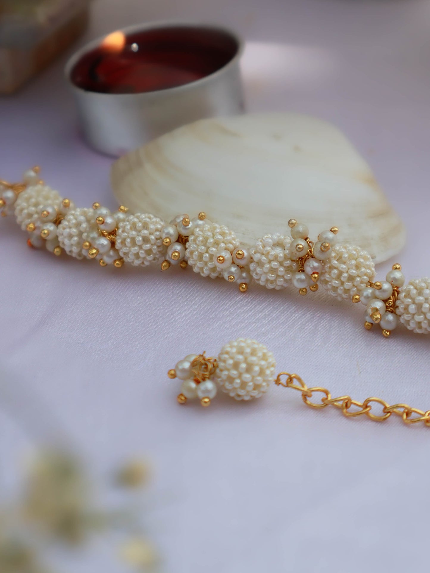 Sarah Pearl Lumba Bracelet