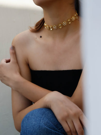 Taliya Kundan Choker Necklace