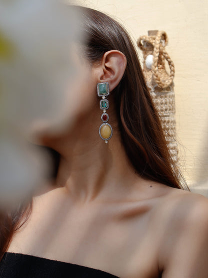 Winter Multicolored Earrings