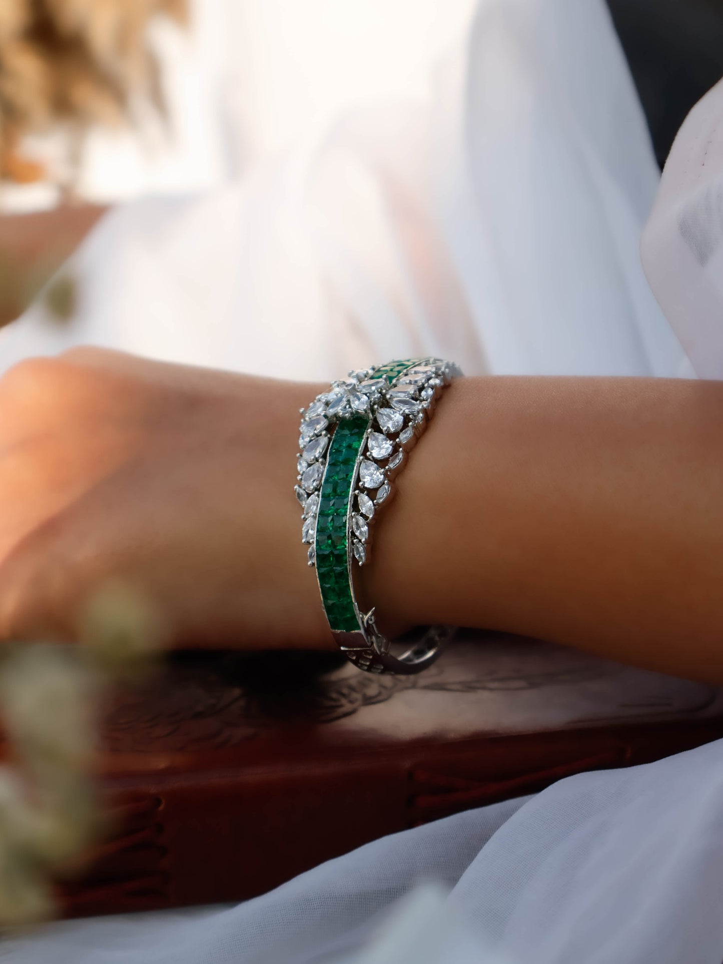 Gala Green Victorian Bracelet