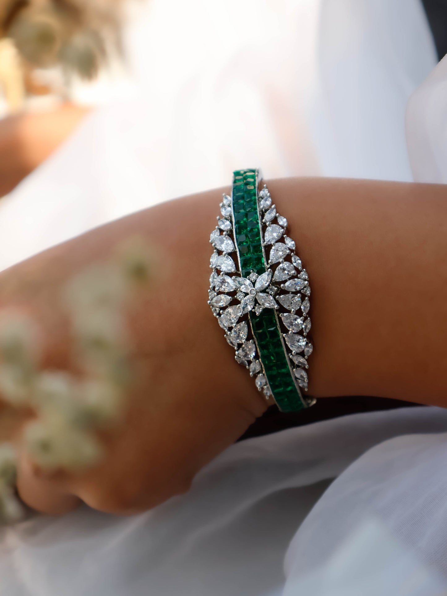 Gala Green Victorian Bracelet