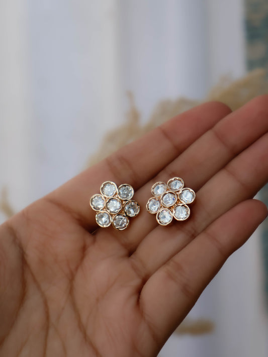 Arya Polki Stud Earrings