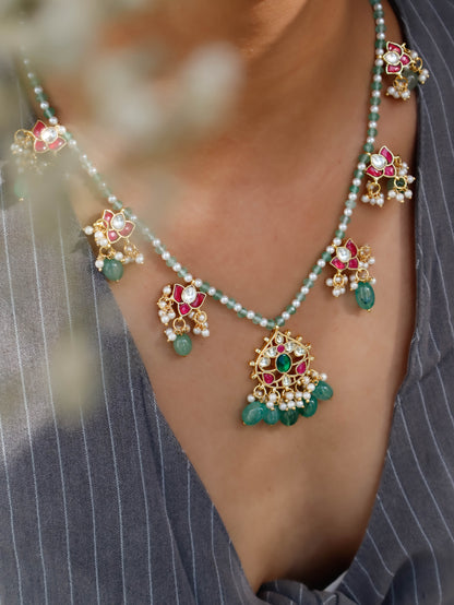 Gail Green Kundan Necklace