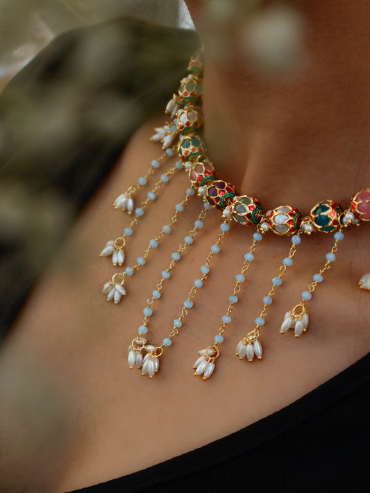 Jhanvi Multicolored Necklace