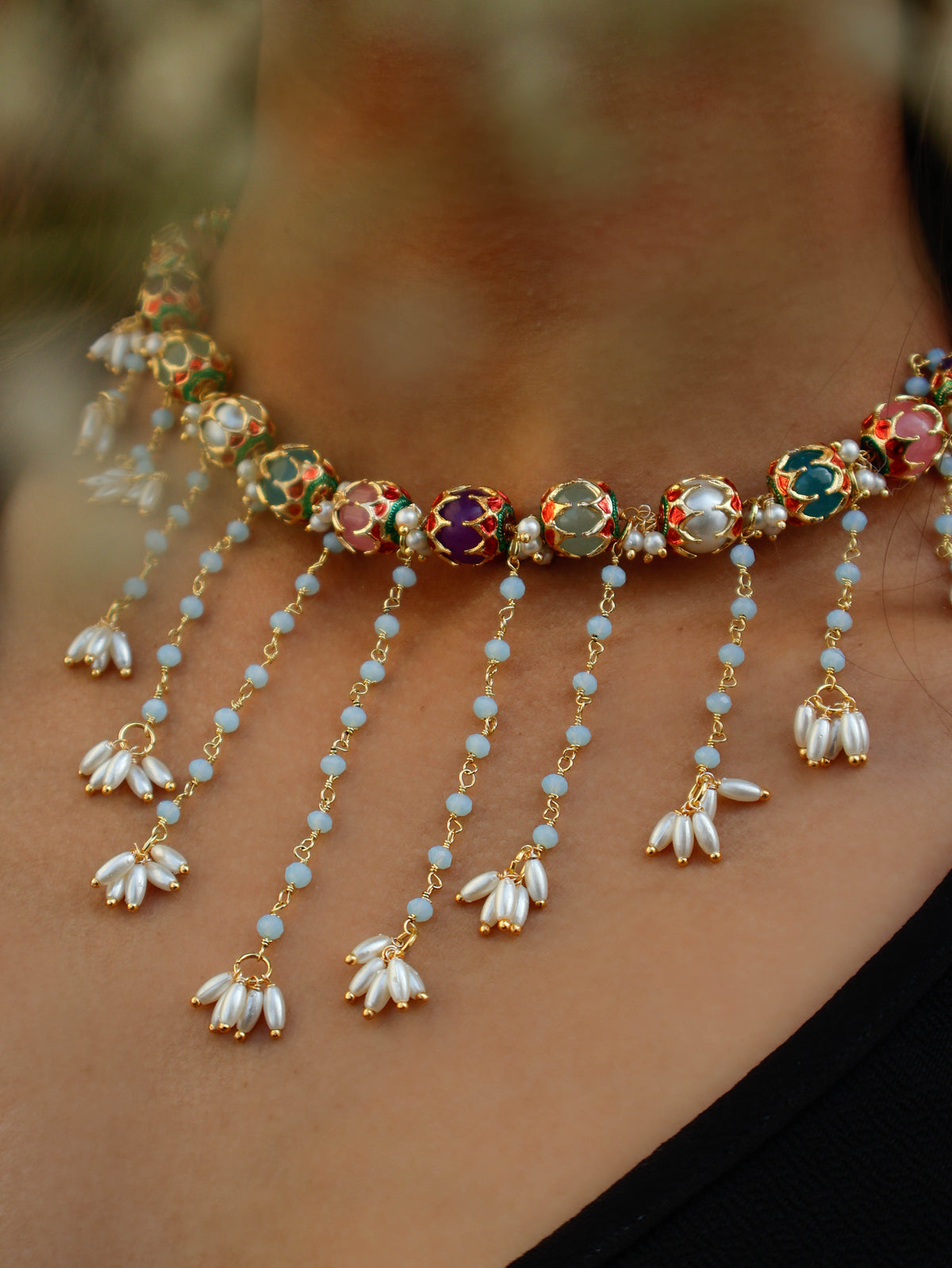 Jhanvi Multicolored Necklace