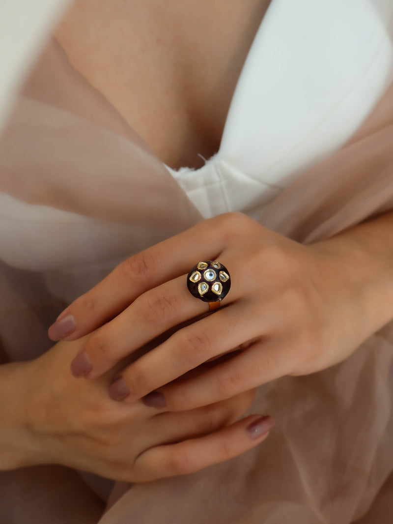 Coco Kundan Ring