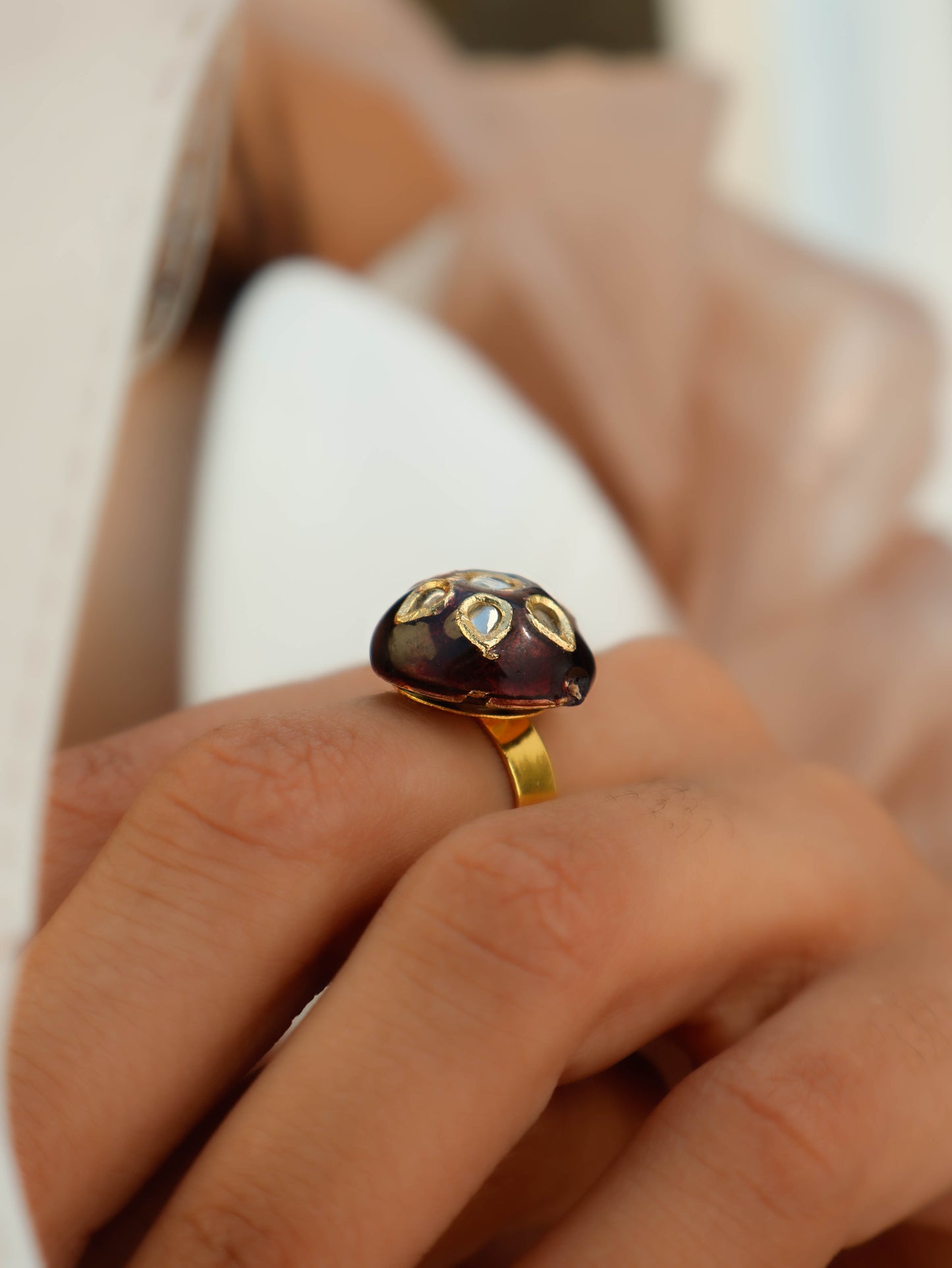 Coco Kundan Ring