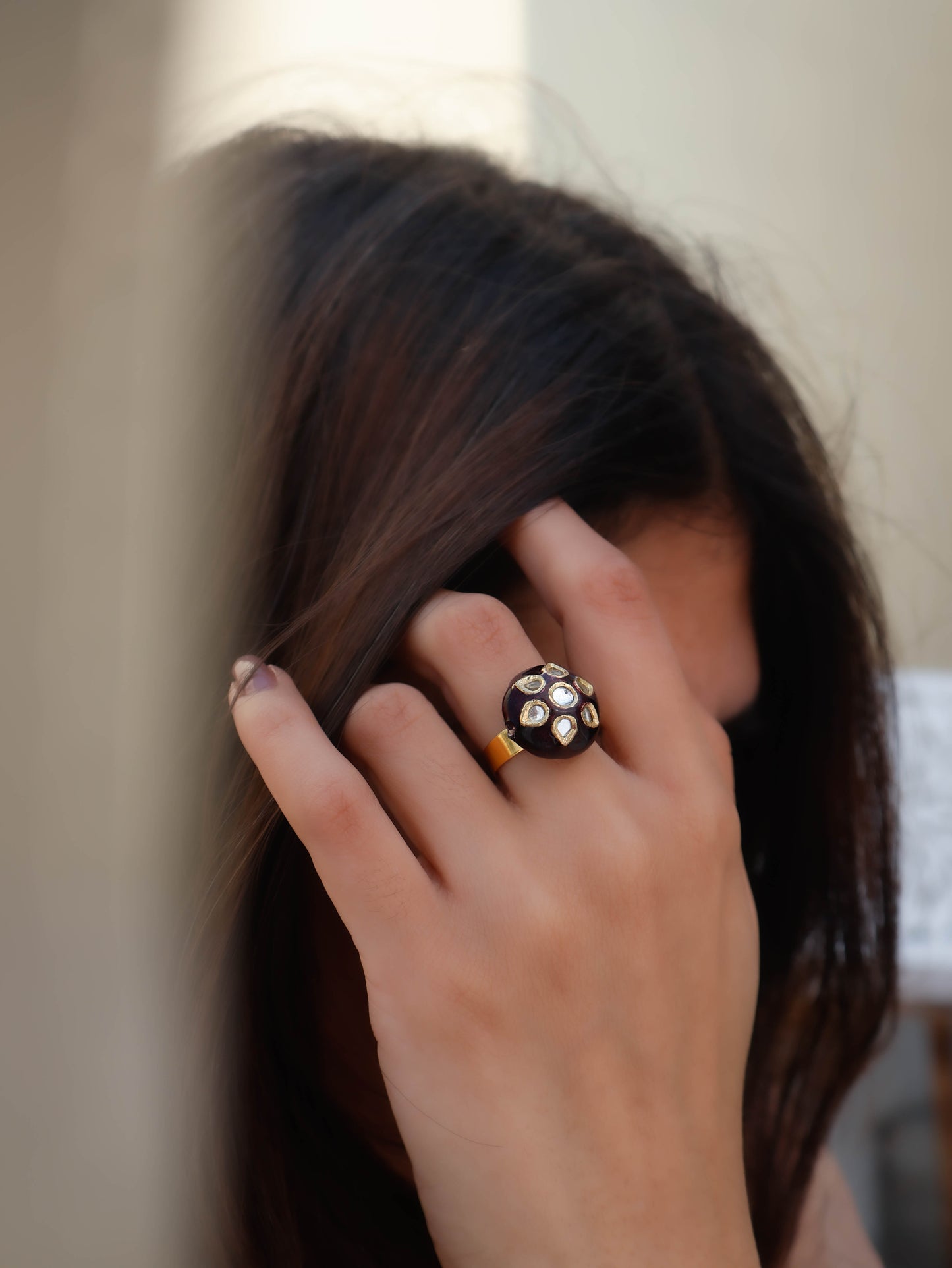 Coco Kundan Ring