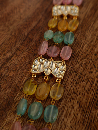 Micah Multicolored Kundan Necklace