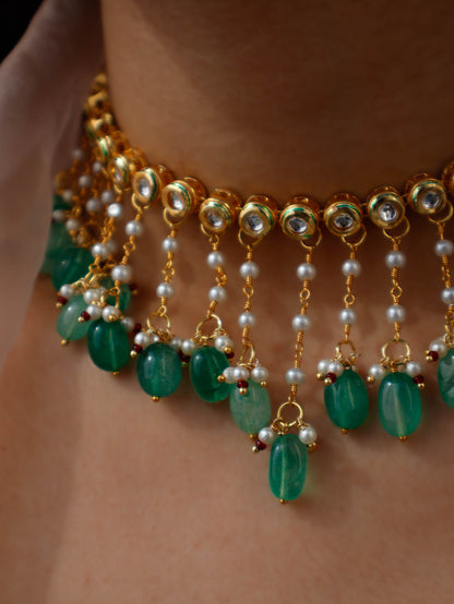 Cova Kundan Choker Necklace