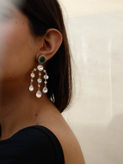 Mollie Polki Earrings