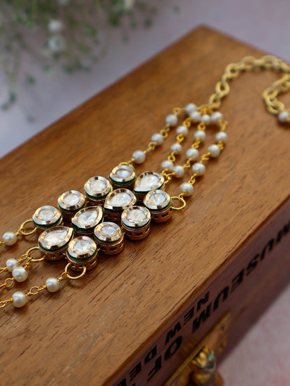 Qamar Kundan Bracelet