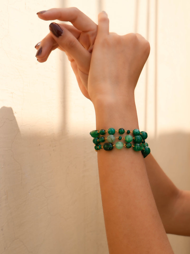 Devisha Green Bracelet
