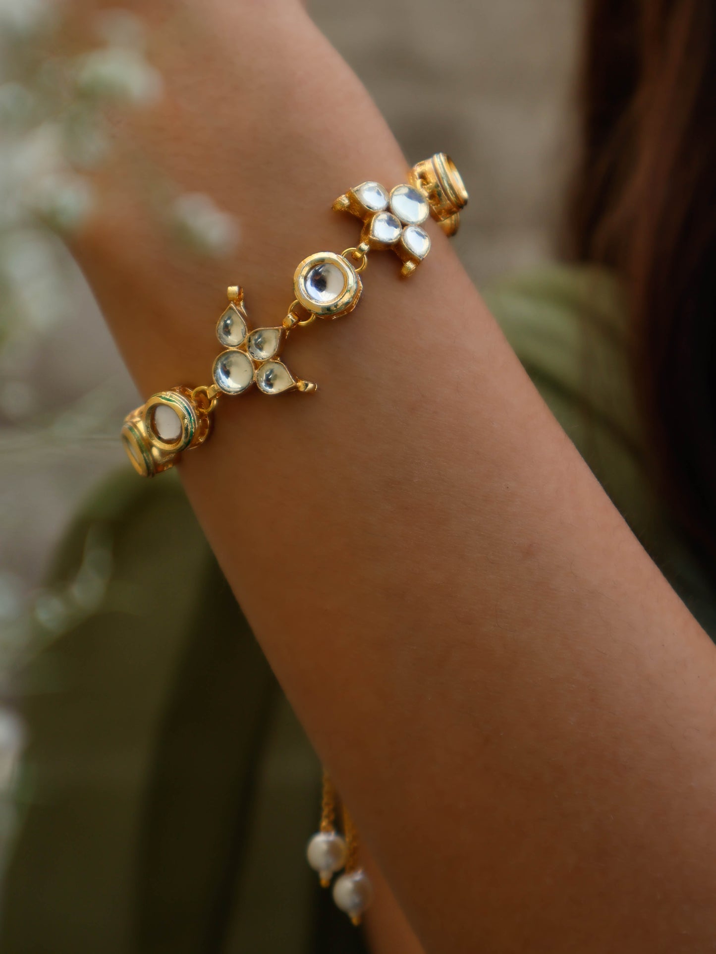 Vera Kundan Bracelet