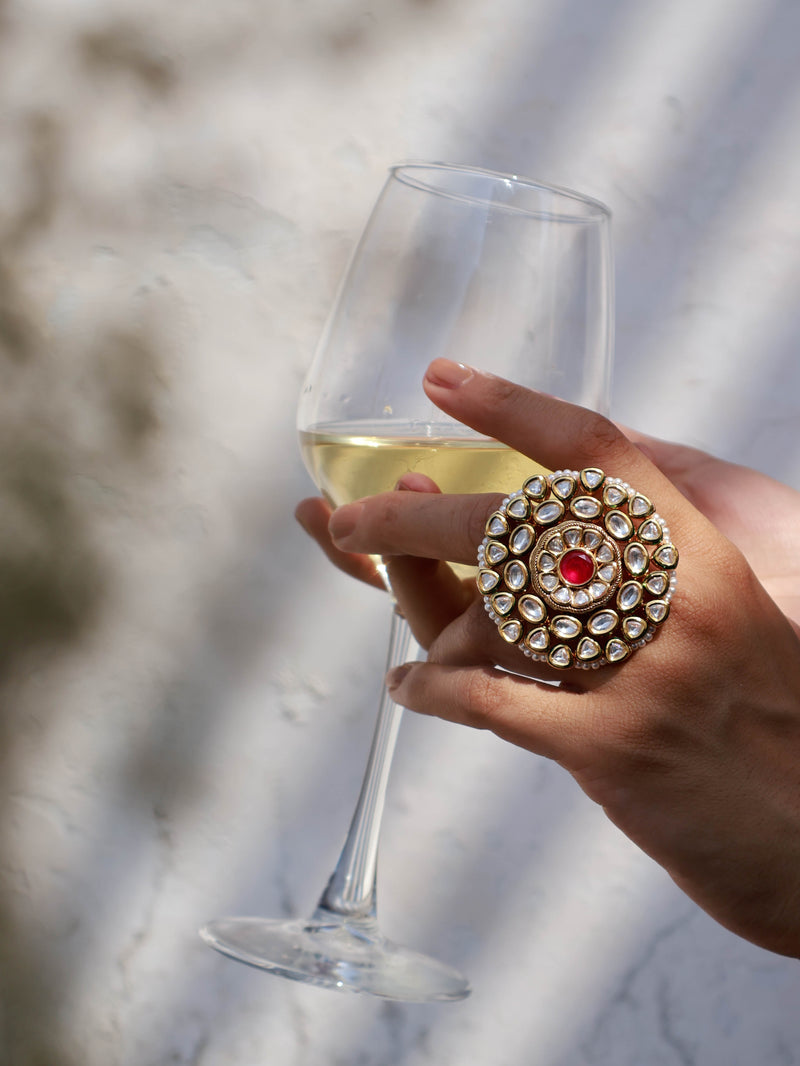 Lennon Kundan Ring