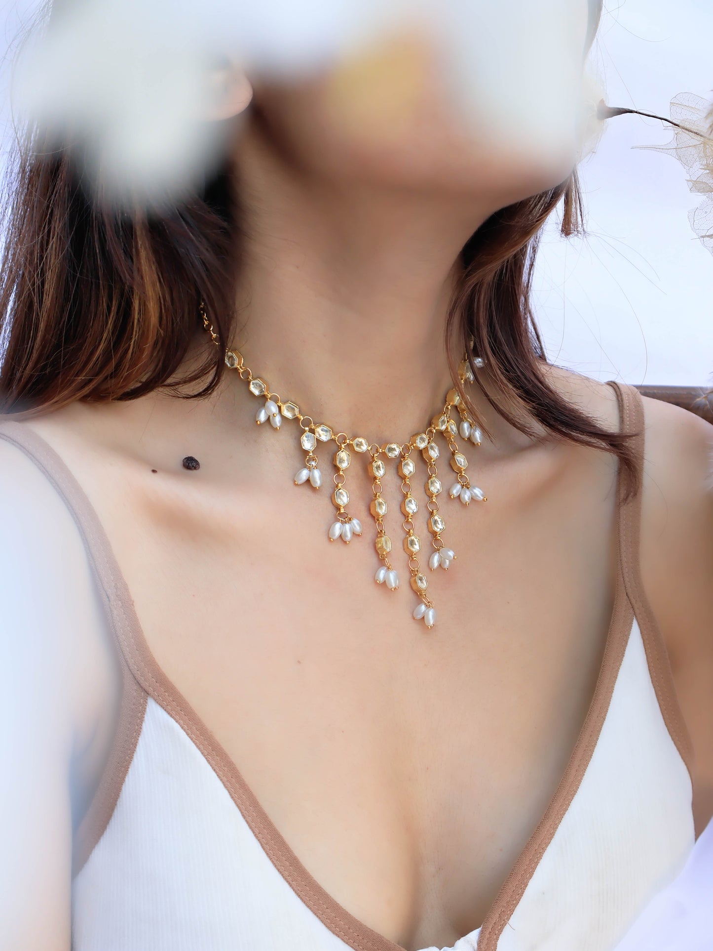 Nyla Kundan Necklace