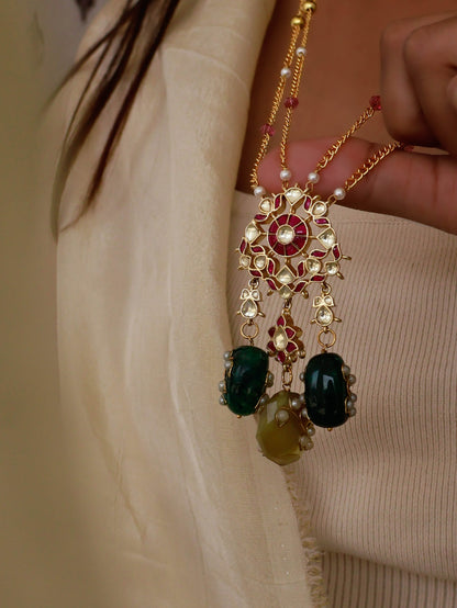 Preet Multicolored Long Necklace
