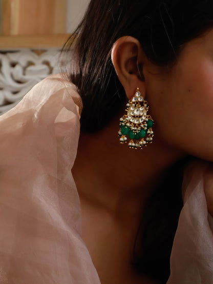 Hiral Kundan Earrings
